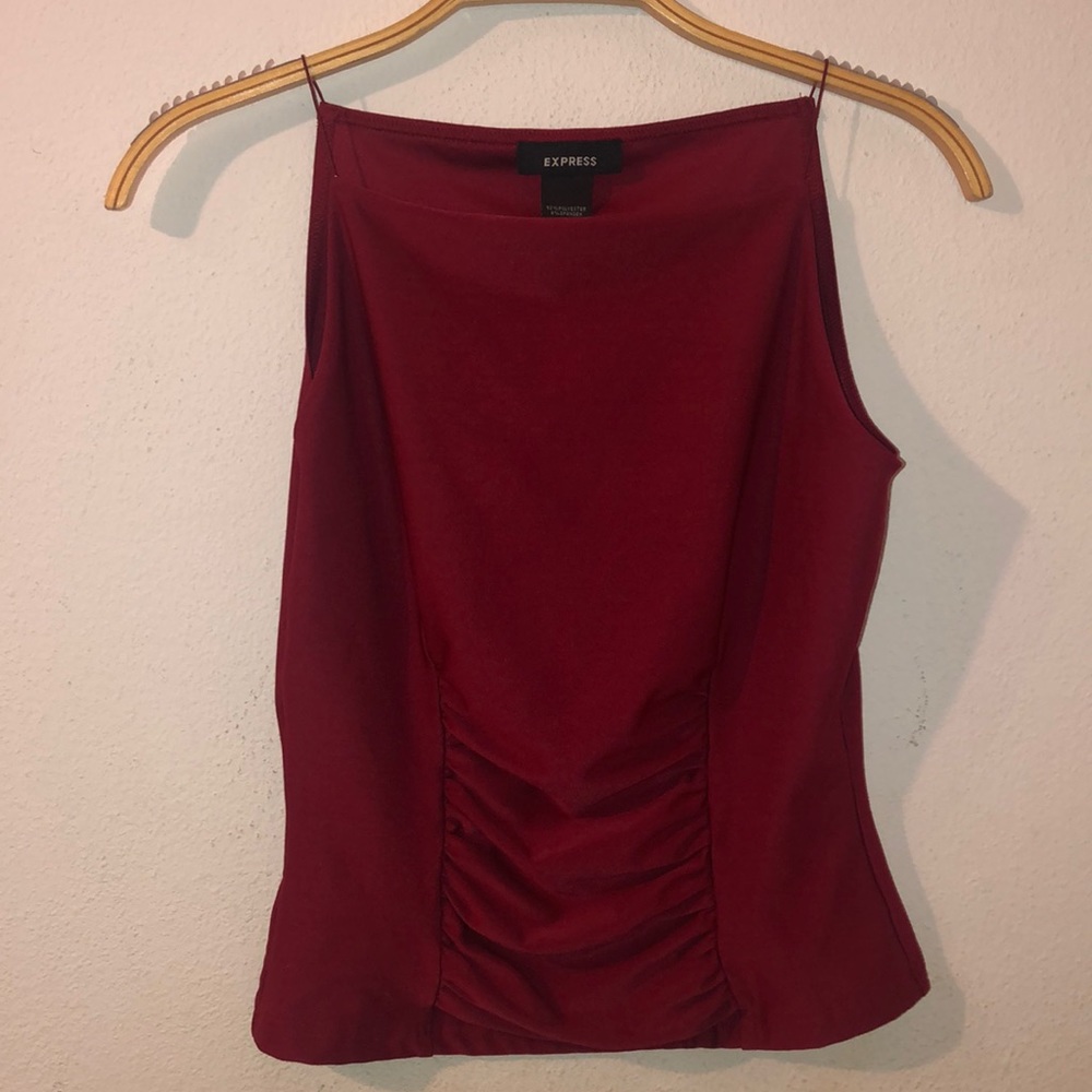 Red express tank top